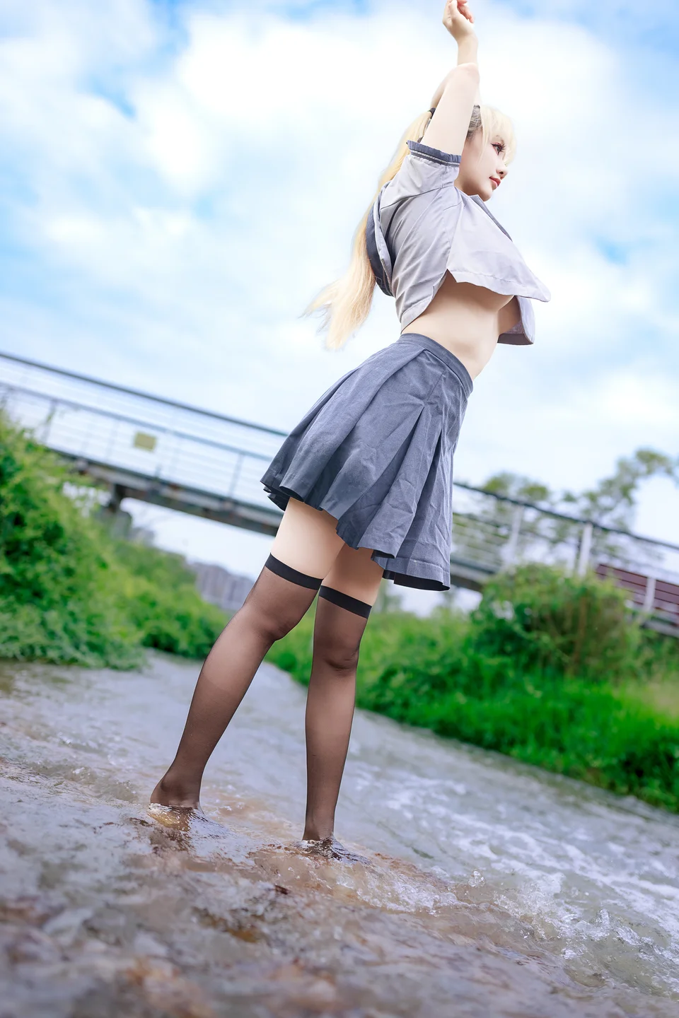 阿雪雪 - No.024 湿地JK [78P-1.77GB] tg@simisebaisi 【丝足阁】030.webp